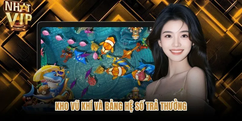kho-vu-khi-va-bang-he-so-tra-thuong Kho vũ khí mười cấp độ bắn cá hải tặc NHATVIP